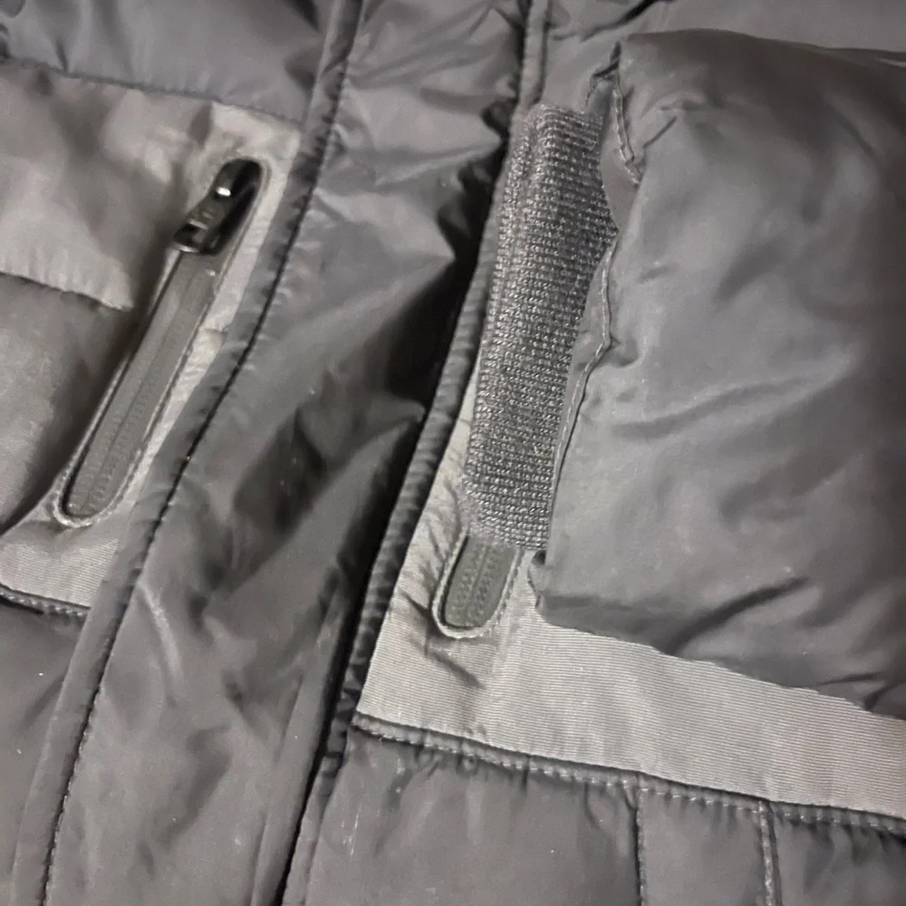 Zara Kids Black and Gray Puffer Jacket
